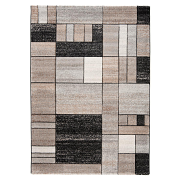 Gabbeh Modern Rug Brown & Cream