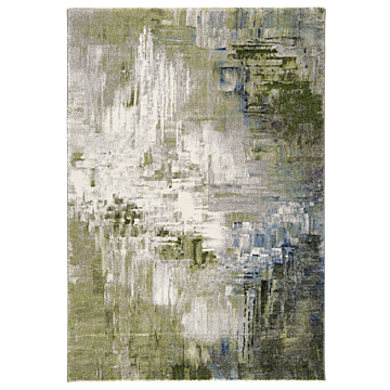 Modern Rug Monet Green 2 Sizes