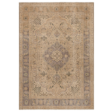Vintage Rug Beige-Cream 280 x 199 cm