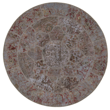 Patchwork relief tæppe