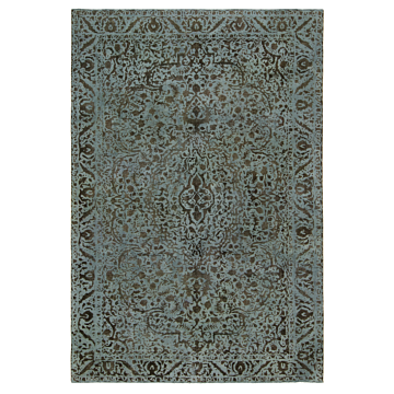 Vintage Rug Turquoise 323 x 217 cm