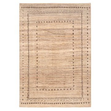 Gabbeh Loribaft Persian Rug Beige-Cream 327 x 225 cm