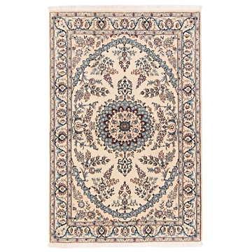 Nain 6La Persian Rug Black 147 x 98 cm