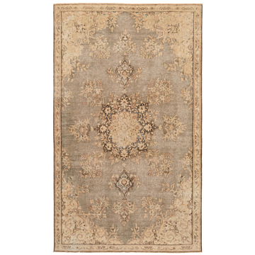 Vintage Rug Gray 253 x 153 cm