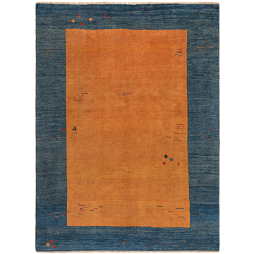 Gabbeh persian Rug Yellow 293 x 196 cm