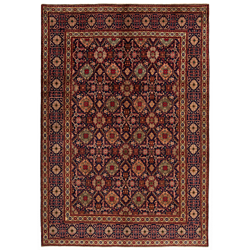 Tabriz Persian Rug Night Blue 292 x 204 cm