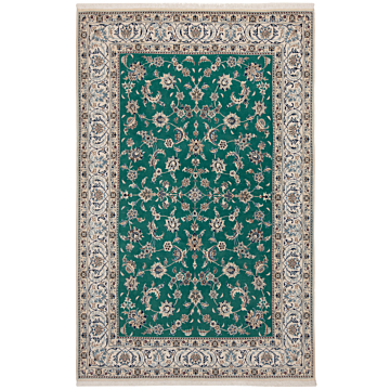 Nain 9La Persian Rug Green 296 x 190 cm
