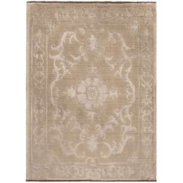 Modern Design Persian Rug Beige-Cream 240 x 176 cm