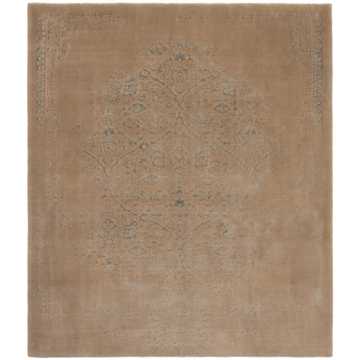 Modern Design Persian Rug Beige-Cream 299 x 254 cm