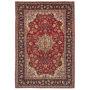 Najafabad Persian Rug Red 309 x 215 cm