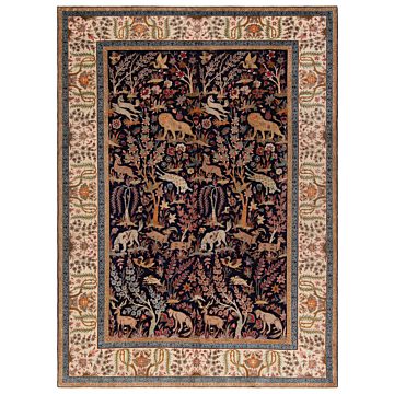 Najafabad Persian Rug Night Blue 415 x 306 cm