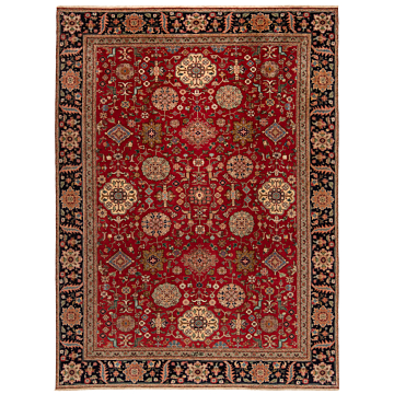 Tabriz Persian Rug Red 321 x 237 cm