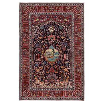 Tappeto persiano Kashan