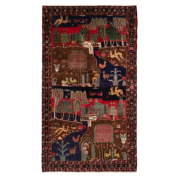Koliai Persian Rug Multicolor 268 x 154 cm