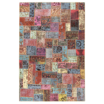 Tapis en relief patchwork