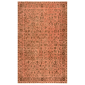 Vintage Persian Rug Orange 466 x 292 cm