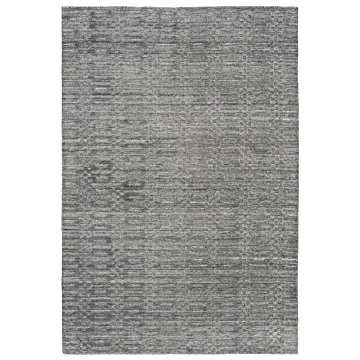 Handloom Rug Gray 180 x 124 cm