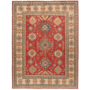Kazak Rug Red 274 x 211 cm
