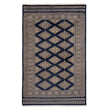 Pakistan Bokhara Night Blue 145 x 92 cm