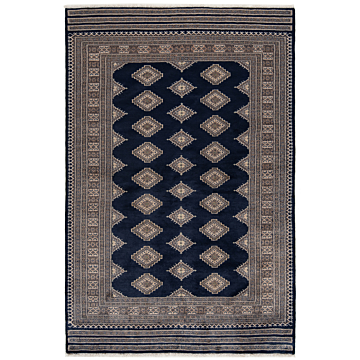 Pakistan Bokhara Night Blue 207 x 139 cm