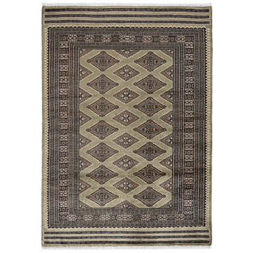 Pakistan Bokhara Gray 178 x 127 cm