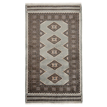 Pakistan Bokhara Gray 134 x 74 cm