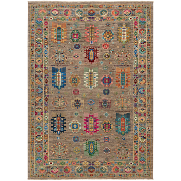 Ziegler Rug Brown 292 x 207 cm