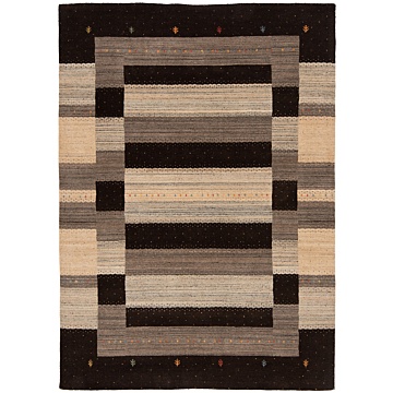 Handloom Rug Multicolor 240 x 172 cm