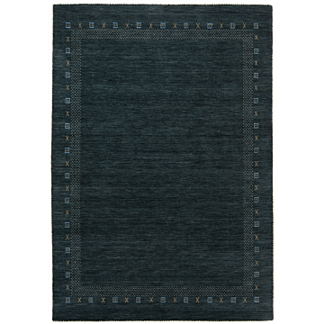 Handloom Rug Gray 240 x 170 cm