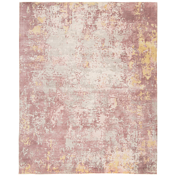 Handloom Modern Rug Pink 299 x 245 cm