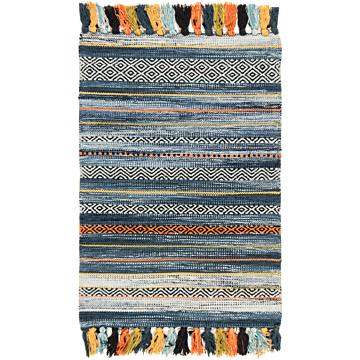 Kilim Indian Blue 90 x 60 cm