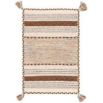 Kilim Indian Beige-Cream 90 x 60 cm