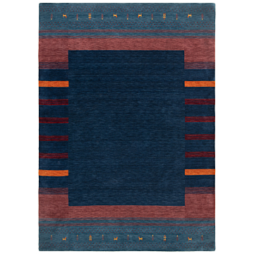 Handloom Rug Night Blue 241 x 173 cm