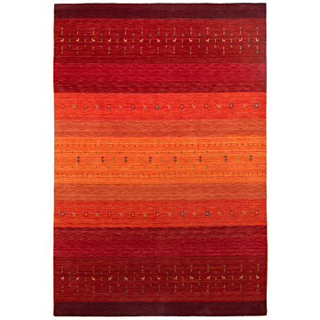 Handloom Rug Red 299 x 204 cm