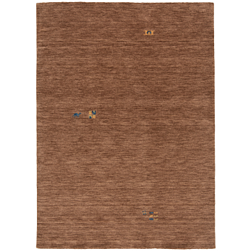 Handloom Rug Brown 240 x 170 cm