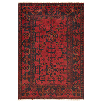 Kahlmohammadi Afghan Rug Red 142 x 98 cm