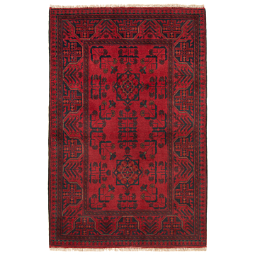 Kahlmohammadi Afghan Rug Red 151 x 100 cm