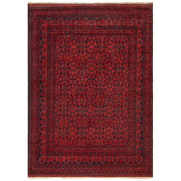 Kamyab Afghan Rug Red 232 x 171 cm