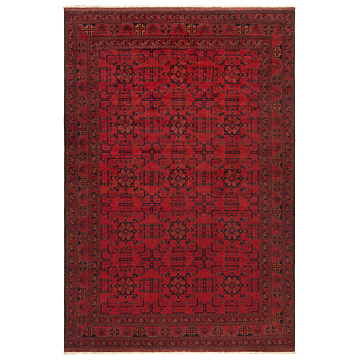 Afghan kamyab Rug Turquoise 300 x 200 cm