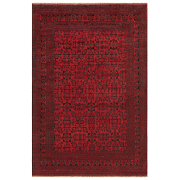 Kamyab Afghan Rug Red 297 x 196 cm