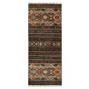 Ziegler Rug Brown 206 x 82 cm