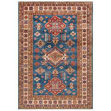 Kazak Fine Rug Multicolor 245 x 172 cm