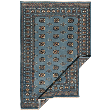 Bokhara Pakistan Rug Blue 256 x 170 cm