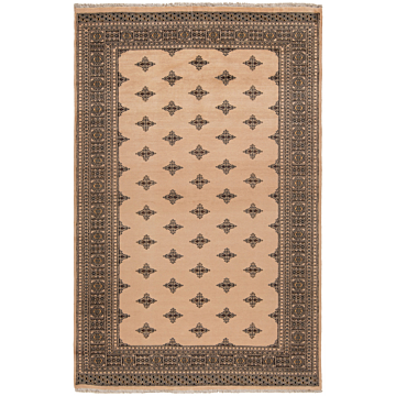 Bokhara Pakistan Rug Beige-Cream 301 x 192 cm