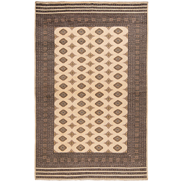 Bokhara Pakistan Rug Beige-Cream 303 x 200 cm