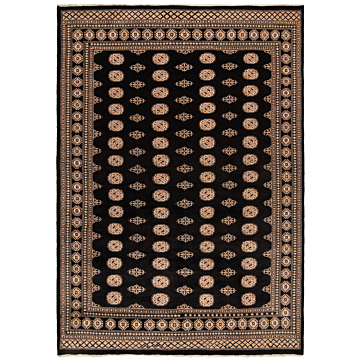 Bokhara Pakistan Rug Night Blue 298 x 214 cm