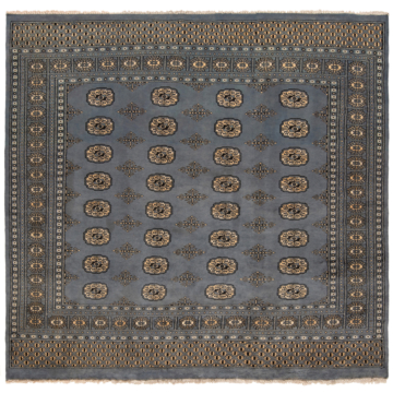 Bokhara Pakistan Rug Gray 188 x 199 cm