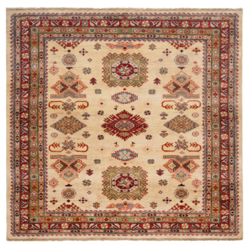 Kazak Fine Rug Beige-Cream 173 x 180 cm