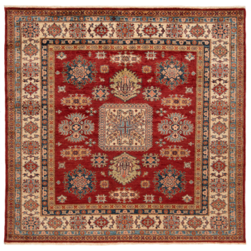 Kazak Rug Red 178 x 180 cm