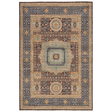 Ziegler Mamluk Rug  Brown 240 x 168 cm